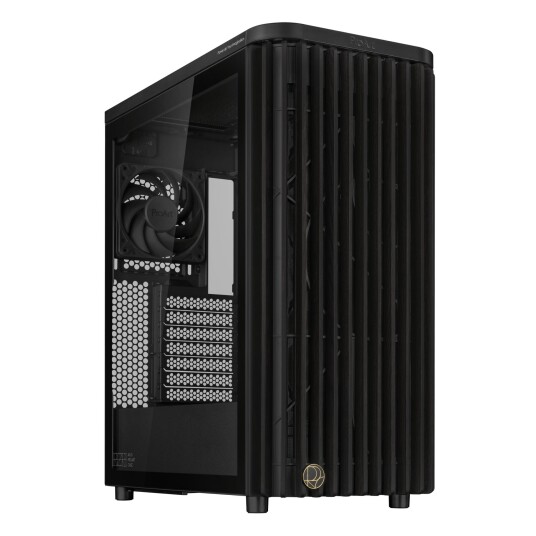 Asus Proart PA401 Mid Tower Kabinet med Herdet Glass og 3x Vifter - Sort Asus Proart PA401 Mid Tower Kabinet med Herdet Glass og 3x Vifter - Sort