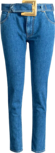 Balmain Dame Jeans Blå S,