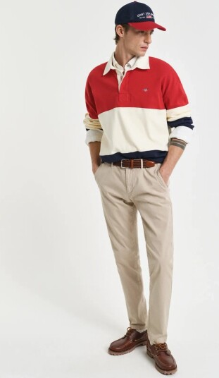 GANT Slim Sunfaded Chinos   Beige   31 x 32