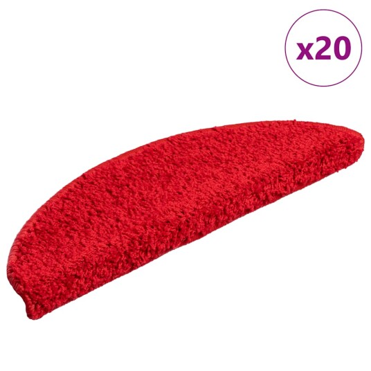  Trappematter 20 stk rød 56x17x3 cm 8721288459633