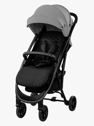 Asalvo Asalvo Pushchair Cotton 2, Grey - Grey - 116X 50X 85