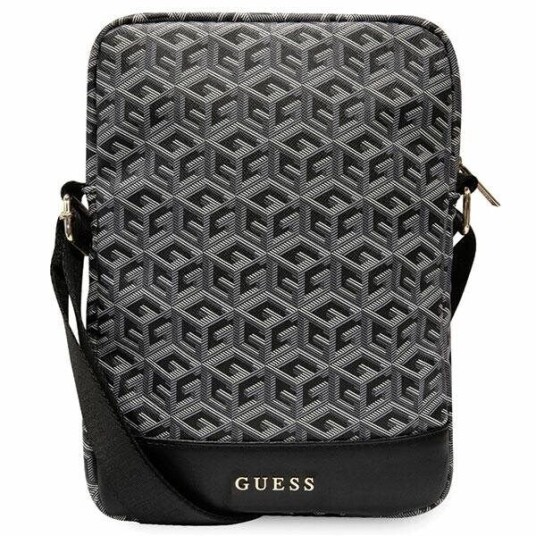 Guess Bag Gutb10hgcfsek 10" Svart/Svart Gcube Stripe Nettbrettveske