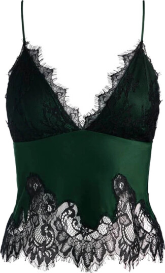Alice + Olivia Dame Topper Grønn S, Alice + Olivia Dame Topper Grønn S,