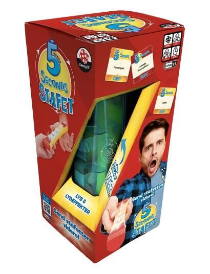 Danspil 5 Sekunder Stafettspill - Spontan og Uforutsigbar Danspil 5 Sekunder Stafettspill - Spontan og Uforutsigbar