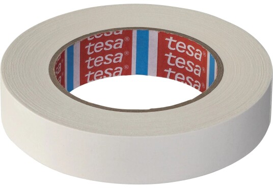 Tesa 4651 Tekstilteip 25 m x 25 mm Hvit