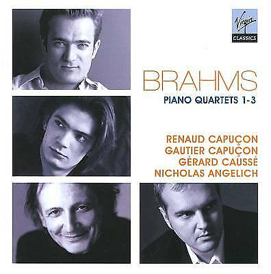 MediaTronixs Various Composers : Piano Quartets (Capucon, Angelich, Causse) CD 2 discs Pre-Owned