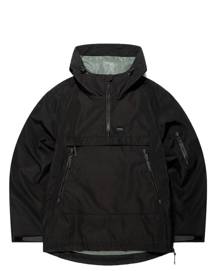 Vintage Industries Orleans anorakk svart Svart