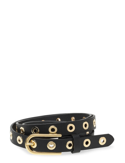 DEPECHE Narrow Belt - Black - 95 DEPECHE Narrow Belt - Black - 95