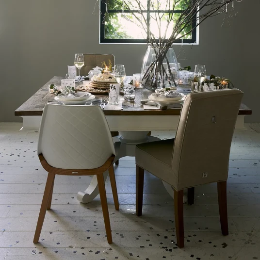 Riviera Maison Château Belvédère Spisebord 130x130 cm