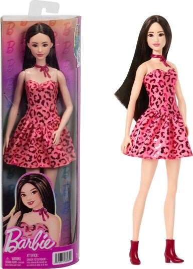Barbie Fashionistas Dukke Leopard Rosa