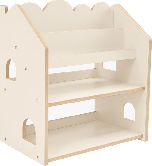 MeowBaby Wooden Bokhylle Beige