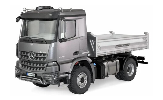 Amewi Mercedes-Benz Arocs Hydraulic Dumper Lorry Basic 4x2 1:14 RTR Grey Amewi Mercedes-Benz Arocs Hydraulic Dumper Lorry Basic 4x2 1:14 RTR Grey