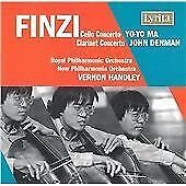 MediaTronixs Yo-Yo Ma/Denman/Rpo/Npo : Gerald Finzi: Cello Concerto, Clarinet C CD Pre-Owned