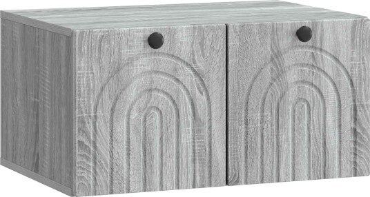  Vegghengt TV skap Grå sonoma 59,5 x 41 x 30 cm Konstruert tre