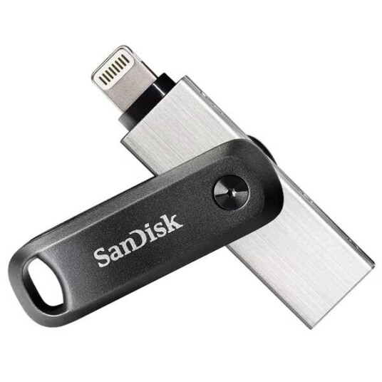 SanDisk iXpand Go - USB-flashstasjon - 128 GB SanDisk iXpand Go - USB-flashstasjon - 128 GB