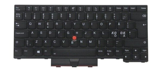 Lenovo Sunrex - Brbart tastatur - til utskifting - Nordisk - Svart Lenovo Sunrex - Brbart tastatur - til utskifting - Nordisk - Svart