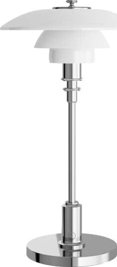 Louis Poulsen PH 2/1 Portable bordlampe - Krom