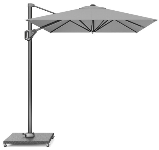 Platinum Voyager T1 parasoll Grå/grå exkl. parasollfot 3 x 2 m Grå