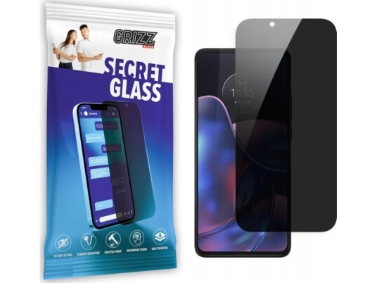 Grizzglass Privacy Glass Grizzglass Secretglass Motorola Edge (2022)