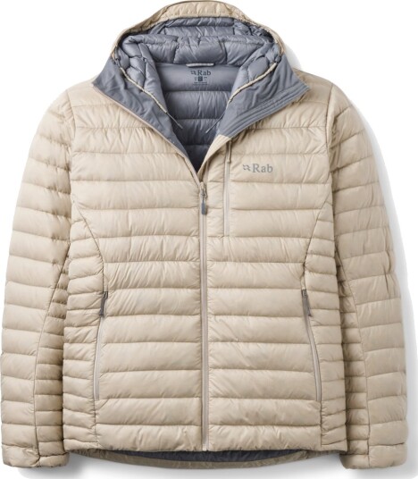 Rab Microlight Alpine Hoody Dark Pebble S