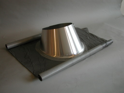 Metalbestos skorstein Ø 230 mm beslag 5-32° fleksible