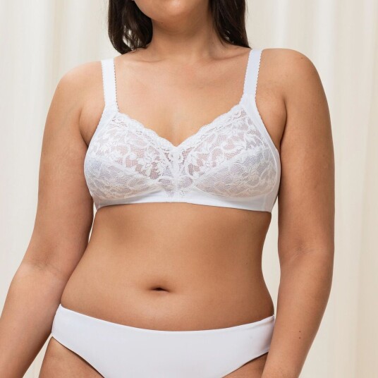 Triumph BH Delicate Doreen N Hvit E 80 Dame