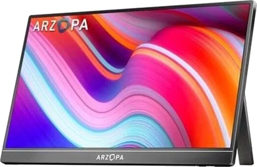 Arzopa Z1C 16,1" FHD Bærbar Monitor med USB-C og HDMI - Svart Arzopa Z1C 16,1" FHD Bærbar Monitor med USB-C og HDMI - Svart