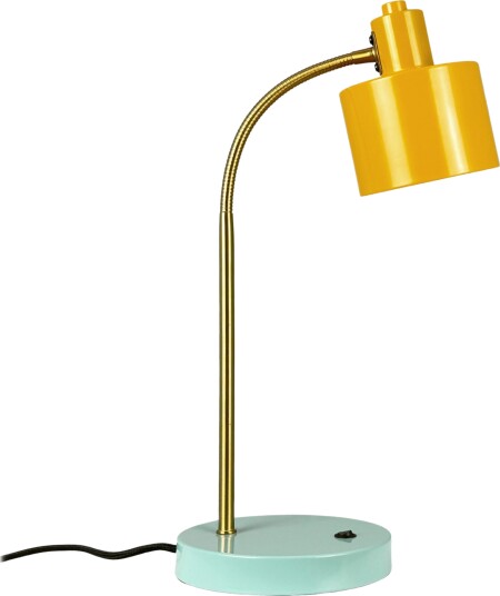 Dyberg Larsen Ocean Karry/ Messing/ Turkis Flex Bordlampe Yellow Dyberg Larsen Ocean Karry/ Messing/ Turkis Flex Bordlampe Yellow