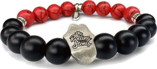 The Mini Axe Rolling Stones Officially Licensed Bracelet Large 81661058 The Mini Axe Rolling Stones Officially Licensed Bracelet Large 81661058