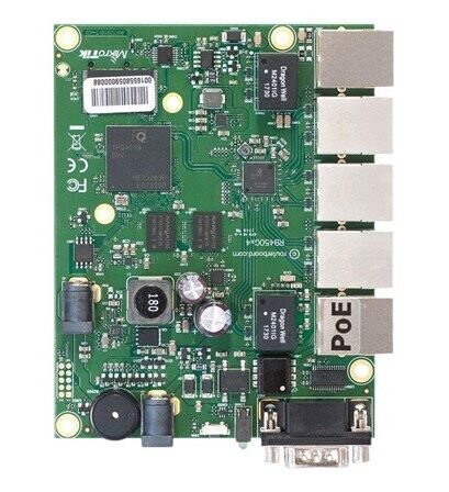 MikroTik RouterBOARD RB450Gx4 - open board without enclosure - router - Router MikroTik RouterBOARD RB450Gx4 - open board without enclosure - router - Router