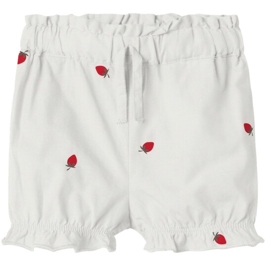 Name It Bright White Nbfderilla Shorts 62