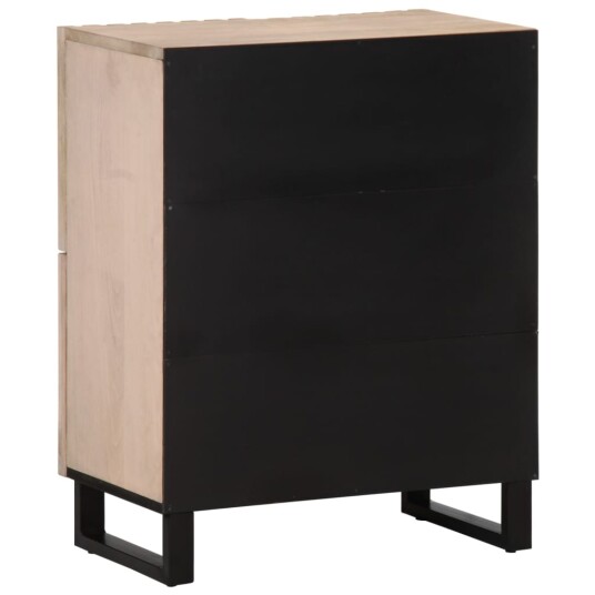 Skjenk 60x34x75 cm heltre mango 8721012489981