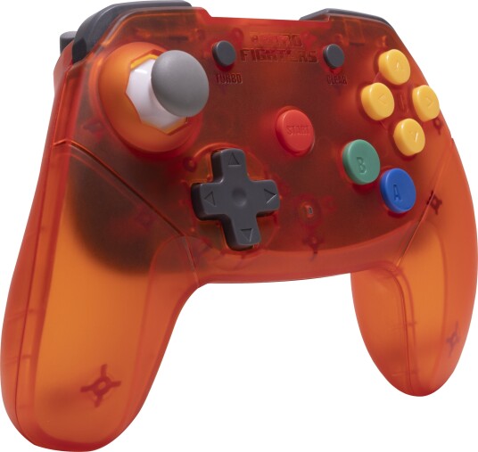 Retro Fighters Brawler64 Trådløs Kontroller Nintendo 64/Switch Oransje