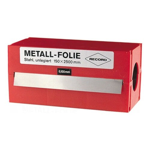 Record Stalfolierulle 150x2500x0,150mm