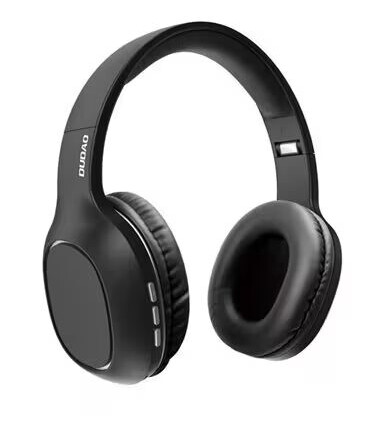 Dudao On-Ear Headset med Micro-SD- Sort
