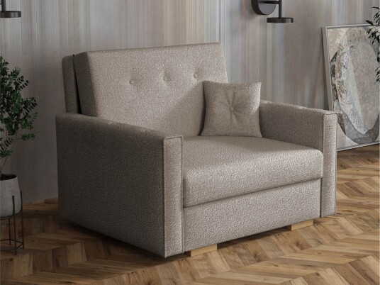 Ajiz Sovesofa 2 seter i Bouclé Grå Ajiz Sovesofa 2 seter i Bouclé Grå