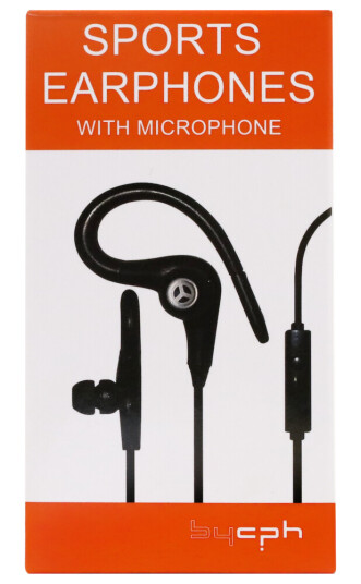 LEKI BYCPH SPORTS EARPHONES M/ MIKROFON TIL