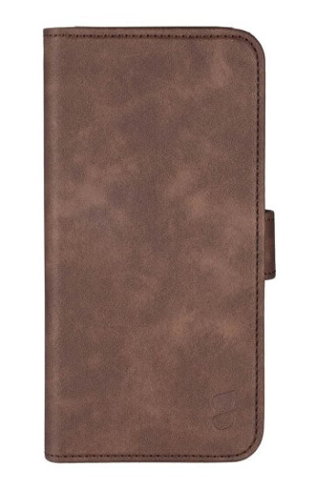 Gear Classic Lommebokdeksel i Skinn med Magsafe for iPhone 16 Plus - Brun