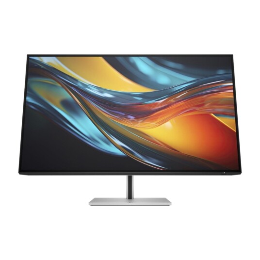 HP 732pk 32" 4K LCD Skjerm med KVM-switch og IPS-panel, Sort/Sølv