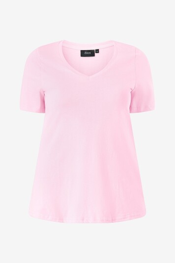 Zizzi   Topp mKatja S/S V neck Tee