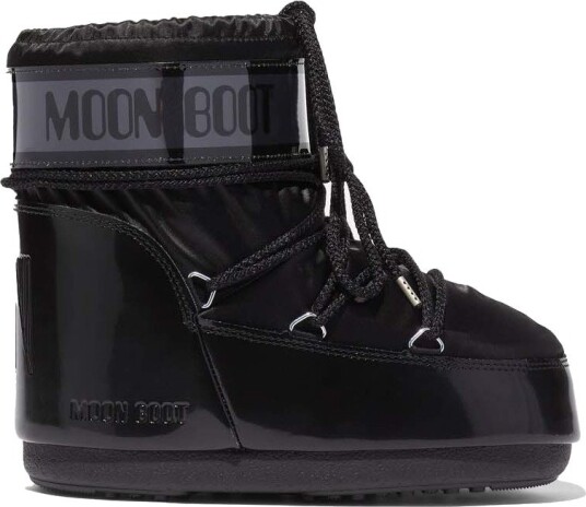 Moon Boot Icon Low Glance Black 33/35 Moon Boot Icon Low Glance Black 33/35