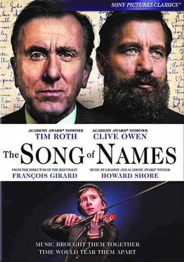 Song Of Names DVD Song Of Names DVD
