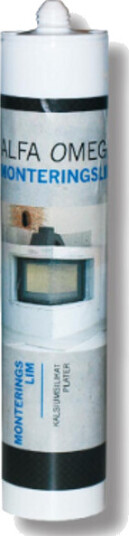 Monteringslim for brannmurplater 310ml Monteringslim for brannmurplater 310ml
