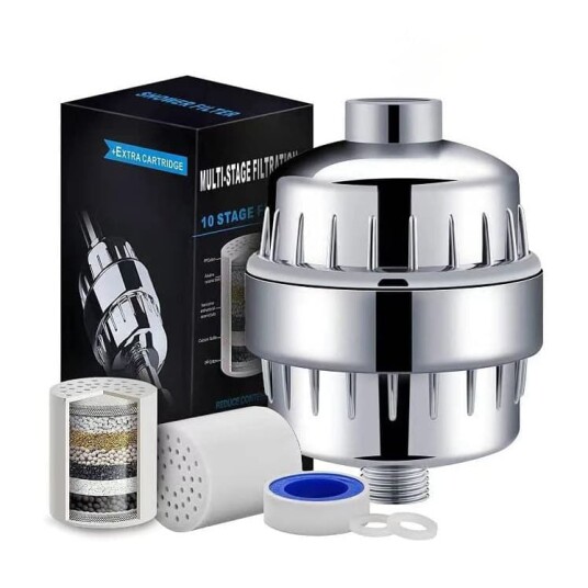 INF Dusjfilter - 10-25 trinns filtreringssystem INF Dusjfilter - 10-25 trinns filtreringssystem