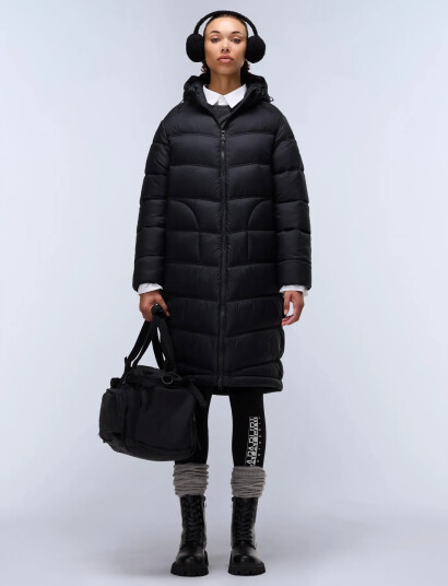 Napapijri A-Ega L W - Black - M Napapijri A-Ega L W - Black - M