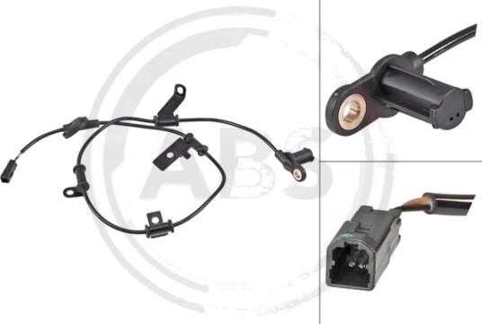 Sensor, ABS A.B.S. 30192 Sensor, ABS A.B.S. 30192