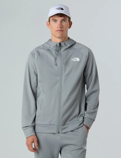 The North Face M Reaxion 2.0 Hooded Full Zip Jacket - Grey - XL