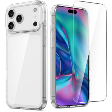 Saii iPhone 17 Pro 2 i 1 TPU deksel / Beskyttelsesglass