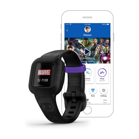 Garmin Vivofit Jr. 3 Marvel Black Panther Garmin Vivofit Jr. 3 Marvel Black Panther