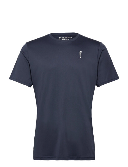 RS Sports Men"s Performance Tee - Side Mesh - Navy - S RS Sports Men"s Performance Tee - Side Mesh - Navy - S